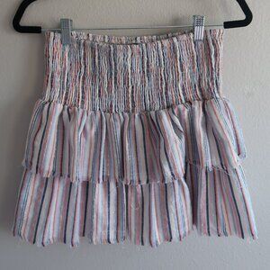 Multi-Color Mini Skirt